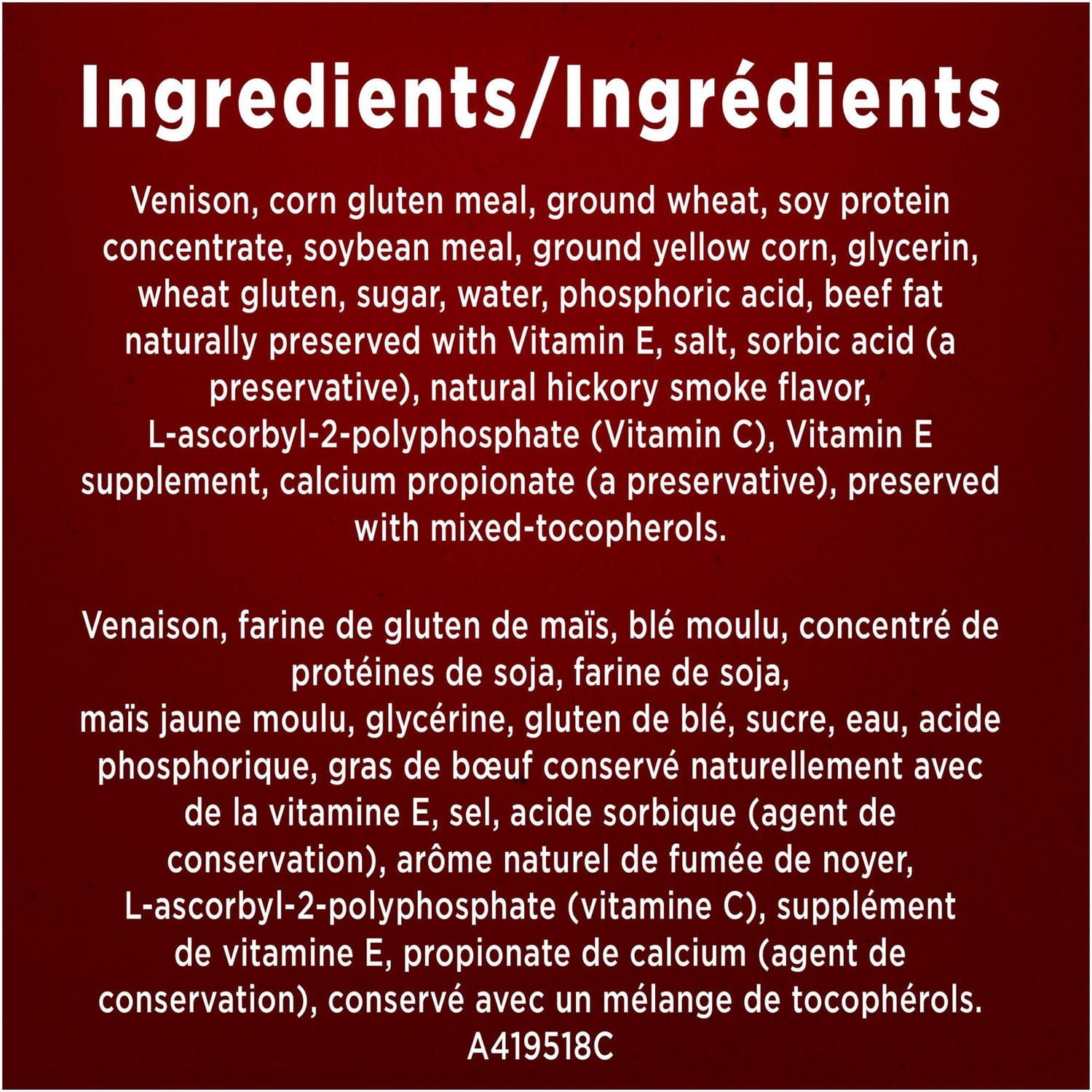 Purina ONE True Instinct Venison Bites, Dog Treats, 198-566 g