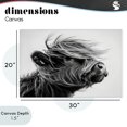 thumbnail image 4 of Stupell Industries Farmhouse Handsome Highland Portrait Canvas Art, 30 x 20, by Tina LeCour, 4 of 8
