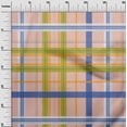 thumbnail image 2 of oneOone Cotton Poplin Fabric Madras Check Printed Craft Fabric BTY 56 Inch Wide, 2 of 4