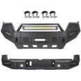 thumbnail image 5 of CCIYU Texture Black Front & Rear Bumper With LED Lights Compatible for 2016-2020 for Toyota Tacoma, 5 of 7