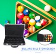 thumbnail image 4 of Caja de almacenamiento de billar Snooker Pool Ball Estuche de transporte Accesorios de billar (M) Likrtyny Deportes al aire libre Salida diaria Juego de fiesta, 4 of 8