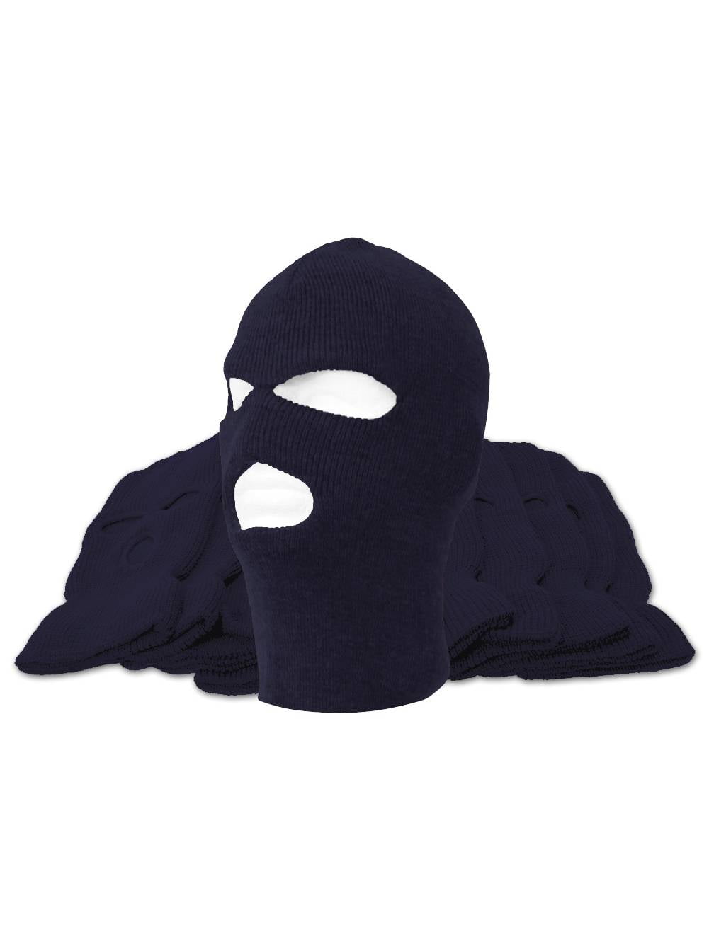 3Hole Ski Mask 12Pack Navy
