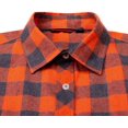 thumbnail image 2 of Men's Casual Button Down Flannel Shirt Plaid, 2 of 7