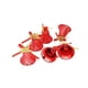 thumbnail image 2 of 6 piezas de adorno de campana de Navidad, colgante único, decoración navideña decorativa Rojo, 2 of 9