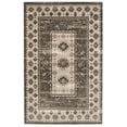 thumbnail image 2 of Contemporary Home Living 2' x 3' Rectangular Geometric Medallion Area Throw Rug - Gray and Charcoal, 2 of 7