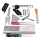 thumbnail image 1 of Kit de medición de guitarra, herramientas de reparación de guitarra, herramienta de ajuste de guitarra pulida, herramientas de pulido de trastes, confiabilidad excepcional, 1 of 8