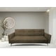 thumbnail image 2 of Sofa Cama Reclinable El Bazar Store Paris Terciopelo Chocolate Futón 3 posiciones Brazos movibles Sala, 2 of 8
