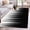 Black, variant on Black White Bathroom Rug Washable 2x3 Entryway Rug Non Slip Modern Geometric Abstract Gradient Striped Front Door Mat Low Pile Indoor Doormat Throw Floor Carpet for Kitchen Bedroom Entrance