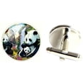 thumbnail image 3 of Bassin and Brown Panda Bears Cufflinks - Black/White, 3 of 6