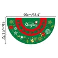 thumbnail image 3 of NSESSHome Merry Christmas Fan Flag Santa Claus Patch Bunting Flag Christmas Snowman Half Fan Banner Xmas Party Decoration, 3 of 5