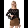 thumbnail image 3 of Top de Larga con Encaje Negro S, 3 of 7