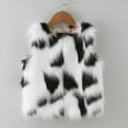 thumbnail image 2 of Vedolay Baby Girls Coat Baby Long Sleeve Single Button Up 2023 Warm Coat Black,130, 2 of 5