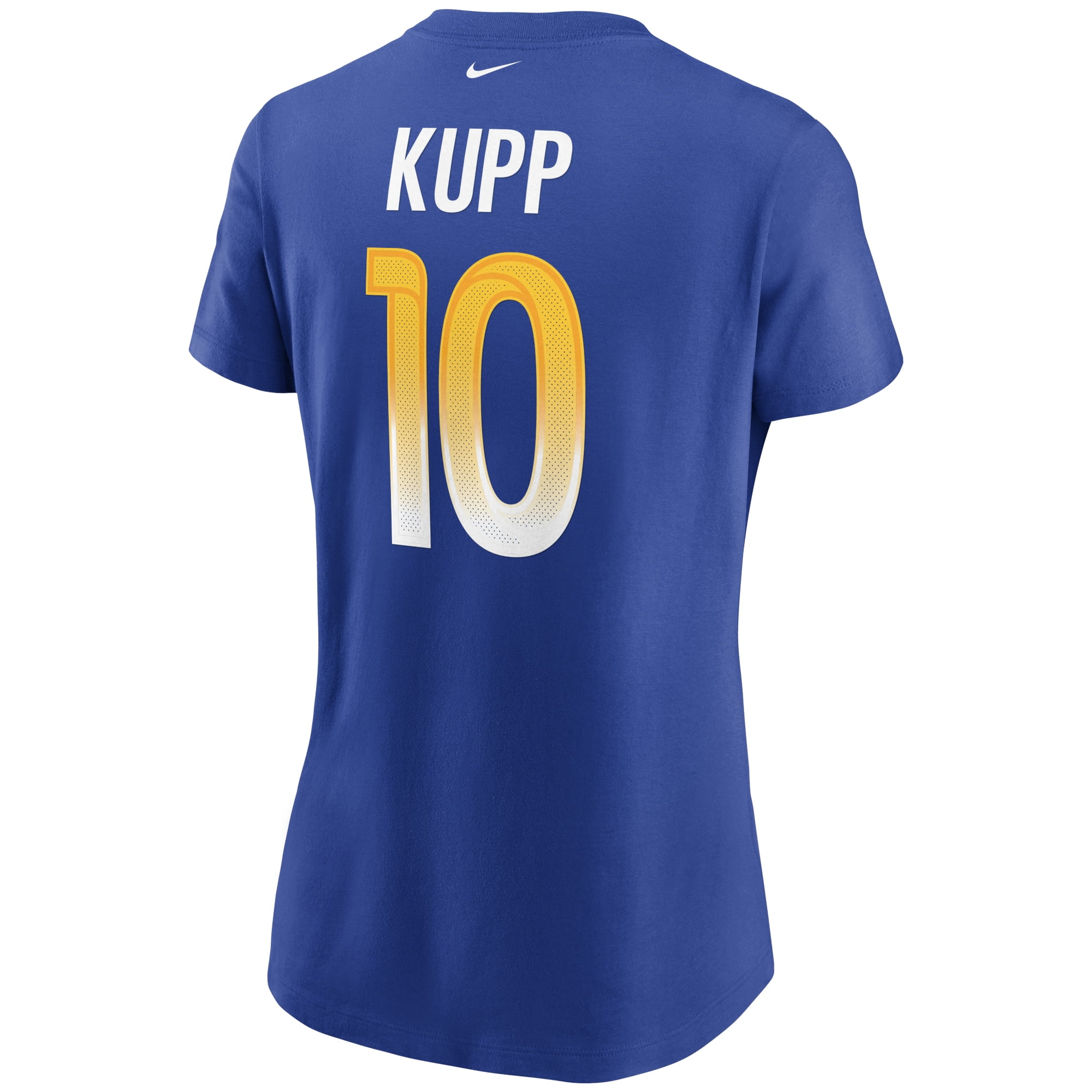 Women's Nike Cooper Kupp Royal Los Angeles Rams Name & Number T-Shirt 