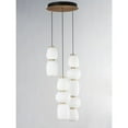 thumbnail image 3 of ET2 Lighting E25069-92BKGLD Soji LED 10-Light Pendant - Black & Gold, 3 of 5