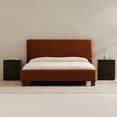 thumbnail image 6 of Moe's Home Collection Ichigo Fabric Queen Bed in Orange, 6 of 7