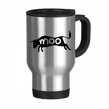 

Buffalo Mutter Travel Mug Flip Lid Stainless Steel Cup Car Tumbler Thermos