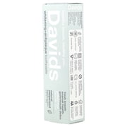 Davids Natural Toothpaste for Teeth Whitening, Peppermint, Antiplaque, Fluoride Free, SLS Free, EWG Verified, Toothpaste Squeezer Included, Recyclable Metal Tube, 5.25oz