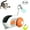 Orange, variant on Interactive Cat Toys for Indoor Cats, 2.0 Remote Control Automatic Cat Toy, Adjustable Speeds Cat Mouse Toys, Electric Cat Toy with 2pcs Hanging Feather String Ribbon, USB Rechargeable (Blue)