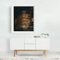 thumbnail image 2 of 21st & 6th, Chelsea - Manhattan New York Photography Architecture City Nightlife Street Photography Vintage Travel Poster White Framed Wall Art Print 8 x 10 inches, 2 of 3
