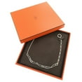 thumbnail image 3 of Pre-Owned Hermes Chaine d'Ancre Punk ST Silver 925 Necklace 1529HERMES, 3 of 7
