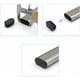 thumbnail image 4 of Tapas de extremo de tubo para patas de muebles, insertos de tubo ovalados fabricados en Alemania con tecnología de obturación de tuberías a presión, deslizadores de muebles, protectores de piso, 4 of 5