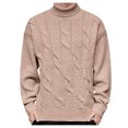 thumbnail image 2 of Chandail Col Roulé Décontracté pour Hommes Tricot Chaud Confortable Doux Mode Hiver, 2 of 9