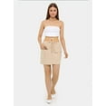 thumbnail image 2 of Cotton Low-Rise Cargo Skirt, 2 of 5