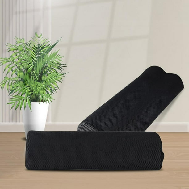 Repose-pieds Ergonomique Demi-cylindre Mousse Mémoire De Forme – Coussin Pieds Sous Bureau Beige Lavable