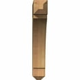 thumbnail image 3 of Ekena Millwork 3 1/2"W x 20"D x 28"H Thorton Traditional Smooth Bracket, Douglas Fir, 3 of 4