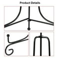 thumbnail image 4 of 10 Pack Anti-Slip Iron Display Stand, Black Iron Easel Plate Display Photo Holder Stand, Picture Frame Holder Stand for Displaying Pictures, Plates, Books and Arts, 4 of 7