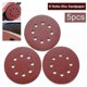 thumbnail image 2 of 5pcs 40-240 Grit 125mm Round Polishing Sandpaper 8 Holes Sanding Disk Sheets Jikaix120 Grit, 2 of 5