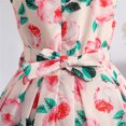 thumbnail image 5 of Baby Girl Dress Sleeveless Floral Prints Summer Beach Sundress Party Dresses Princess Dress Kids Sundress,Size 2 Years-3 Years, 5 of 9