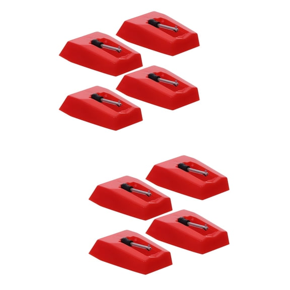 Set of 2 Turntables Phonograph Needle Turntable Replacement Needle 1.8x1.1x1cm