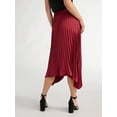 thumbnail image 3 of Scoop Women’s Pleated Midi Skirt, Sizes XS-XXL, 3 of 4