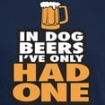 thumbnail image 3 of CafePress - In Dog Beers Ive Only Had One T Shirt - Men's Classic Graphic Cotton T-Shirt, 3 of 4