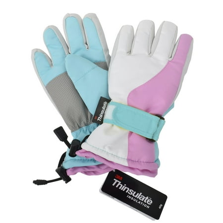 Girls Winter Waterproof Snow Skiing Hiking Ski Glove, (Best Winter Hiking Gloves)
