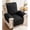 67#BK, variant on Recliner Chair Cover, One Piece Sofa Towel for Pet Protection, Soft Polyester Slipcover for Rocking Massage Chair, Washable Furniture Protector for Living Room, Anti Slip Dirt Resistant Cover