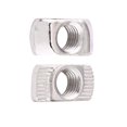 thumbnail image 4 of High quality Boat-shaped nuts for aluminum profiles 50 pcs/bag (European, 4 of 5