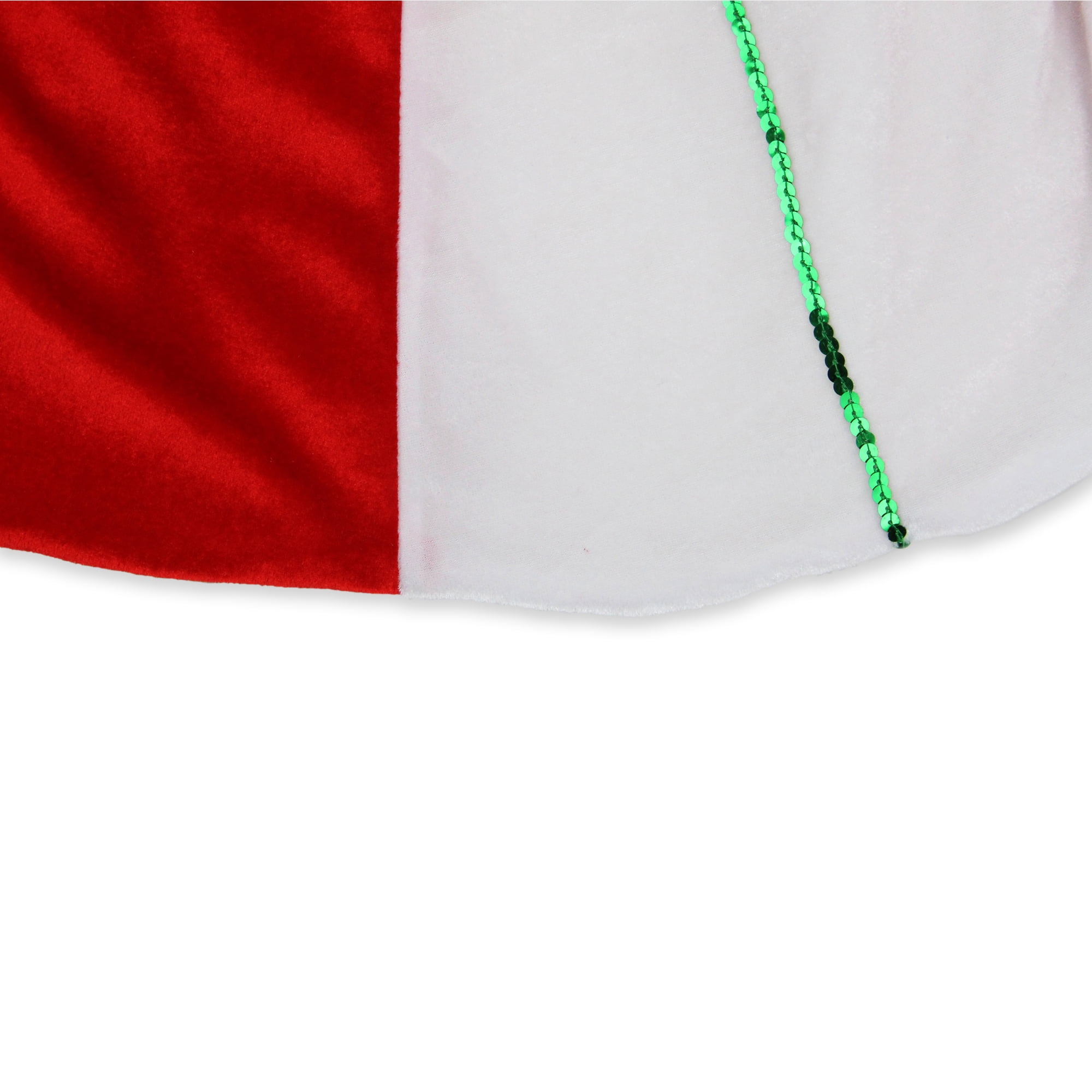 Northlight Peppermint Twist Christmas Tree Skirt - 48" - Red and White