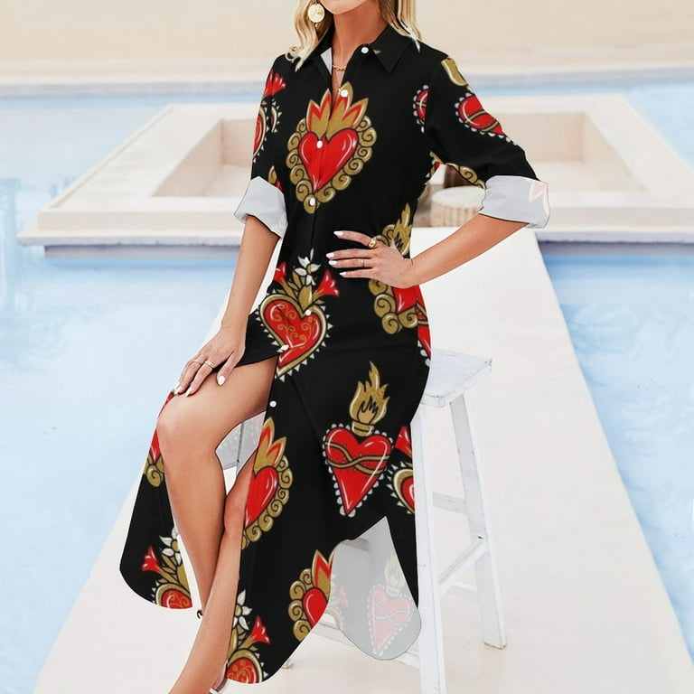 maxi summer dress floral Floral-Print Cali Maxi Summer Party Dress