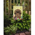thumbnail image 2 of Carolines Treasures BB6102GF Easter Eggs Pekingnese Tan Garden Size Flag, 2 of 3