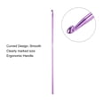 thumbnail image 4 of REGALWOVEN Aluminum Crochet Hook Knitting Needles for DIY Craft Yarn Knit Scarf Purple 3.0mm, 4 of 5