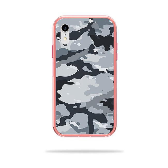 MightySkins LIFSLIPXRGray Camouflage Skin Decal Wrap for LifeProof