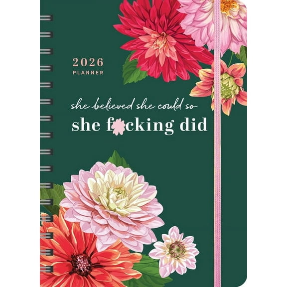 Calendars & Gifts to Swear by 2026 She Believed She Could So She F*cking Did Planner: August 2025-December 2026, (Paperback)