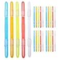 thumbnail image 1 of Miangastore 30 Pcs Plastic Paper Fasteners Colorful Plastic Document File Fastener Binder Clips Paper Loose-Leaf Binding Clamp For Home Office Work And School, 1 of 9