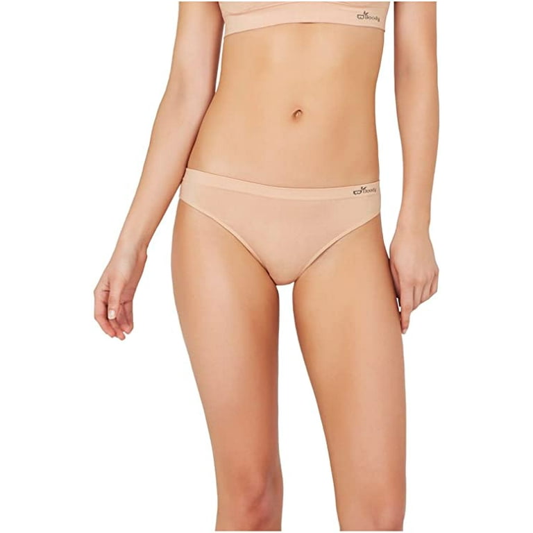 Boody Body Ecowear Women's Classic Bikini - Bamboo Viscose - Nude 4,  x-Small 