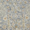 thumbnail image 7 of Laddha Home Designs 5' x 7.75' Hand Tufted Abstract Floral Area Throw Rug - Blue and Cream, 7 of 7