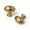 Brushed Gold, variant on Goo-Ki Oval Champagne Bronze Cabinet Knobs with Oval Backplate, Zinc Alloy Cabinet Handles Hardware for Cupboard,Dresser & Drawer, 6 Packed