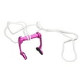 thumbnail image 1 of Pinza nasal para apnea, tapones nasales para natación con correa antipérdida para principiantes en buceo (morado), 1 of 14
