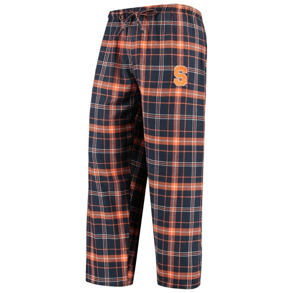 Men's Concepts Sport Navy/Orange Syracuse Orange Ultimate Flannel Pants